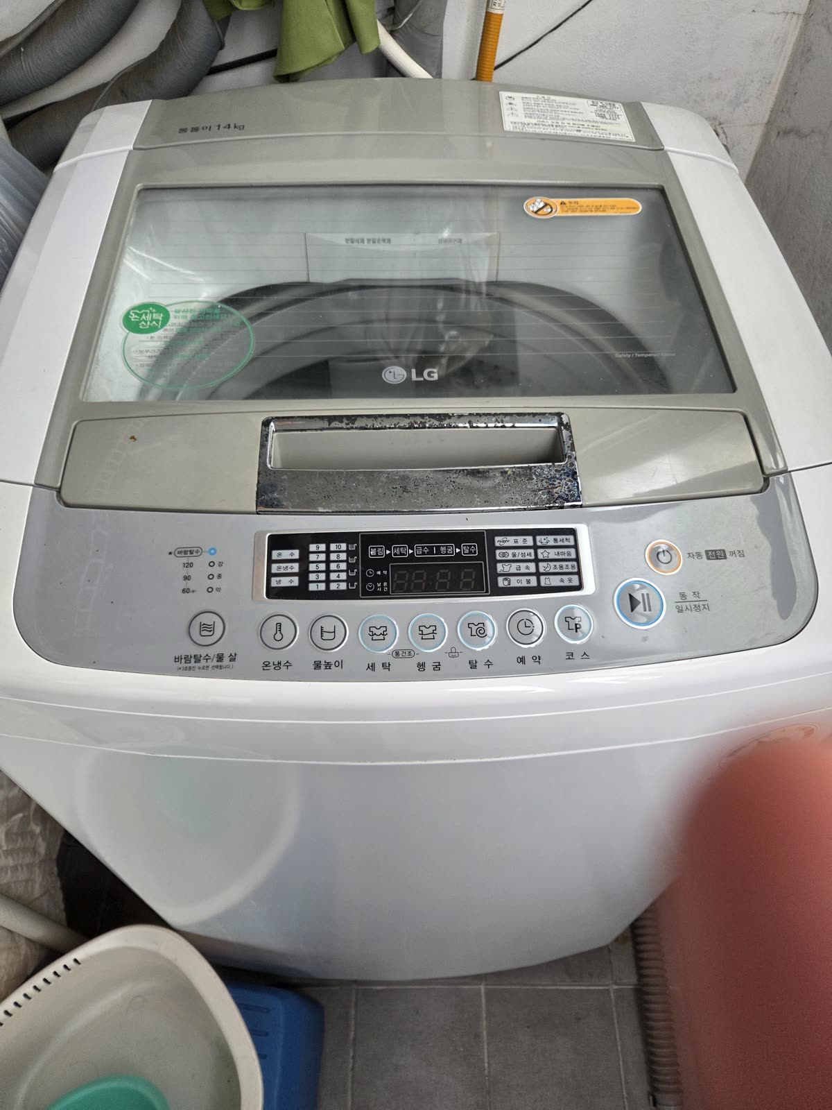 LG 통돌이 세탁기 14kg